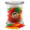 Costello Glass Jar w/ Swedish Fish